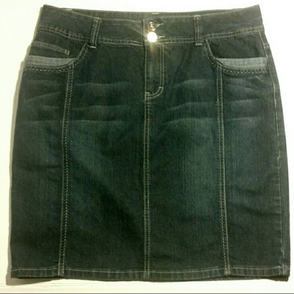 + EUC Cato Denim skirt (#89)
